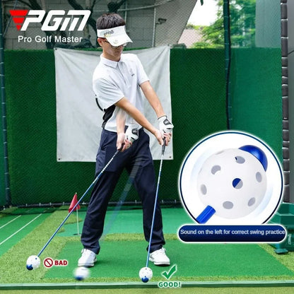 PGM Golf Loud Swing Stick Trainer Increase Swing Speed Delay Off Stick Training Simulator HGB024